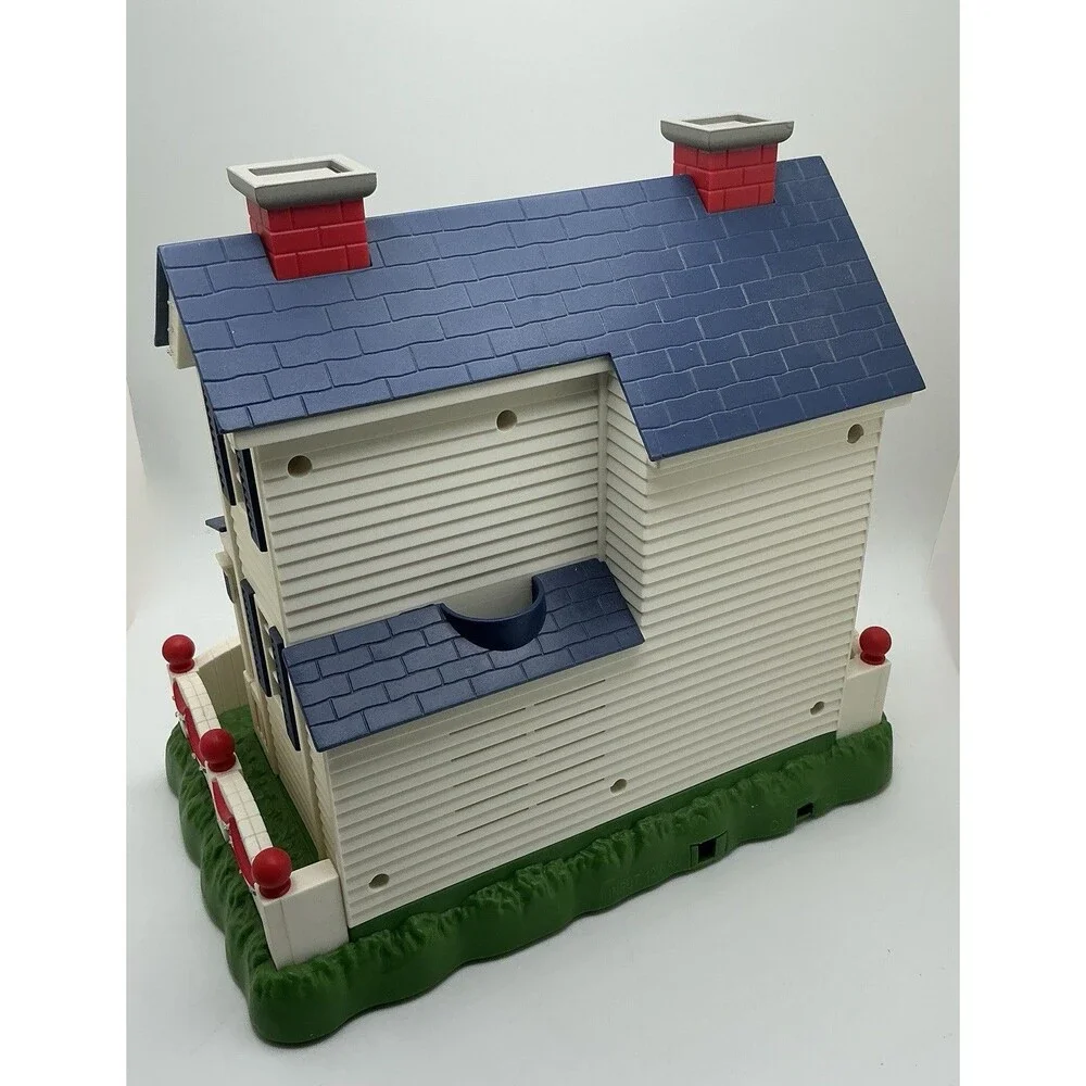 Vintage Avon Patriotic Lighted House | Semiquincentenial Decor | Americana